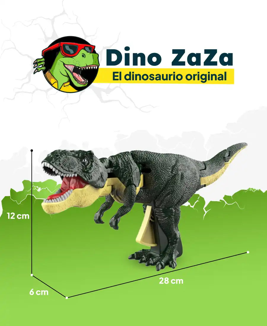 DINO ZAZA® - Dinosaurio con sonido